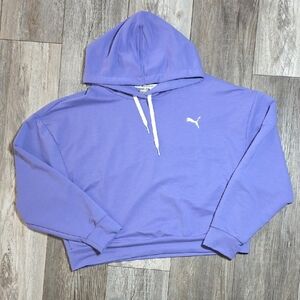 Puma | Woman's Cropped, Lightweight Athletic Hoodie